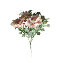 Lade das Bild in den Galerie-Viewer, 2PCs Rose Flower Artificial Fake Flower Plants Home Decoration Wedding Bouquet
