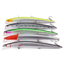 Load image into Gallery viewer, 2pcs Sea Fishing Freshwater Lure Mino Bait 23G18cm Simulation Plastic False Bait Bait-like
