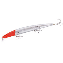 Load image into Gallery viewer, 2pcs Sea Fishing Freshwater Lure Mino Bait 23G18cm Simulation Plastic False Bait Bait-like
