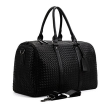 Load image into Gallery viewer, Backpack Travel Bag Business Handheld Big Bag Solid Color Shoulder Hand-Woven Bag
