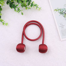 Load image into Gallery viewer, 20 Colors Creative Punch-Free Curtain Magnetic Button Earphone Magnetic Buckle Rope
