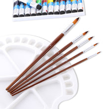 Load image into Gallery viewer, 13  Nylon Hair Brush Long Brush Holder Watercolor Brush Art Supplies
