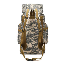 Load image into Gallery viewer, Backpack Large Capacity 80L  Camouflage Outdoor  Travel Mountaineering Bag
