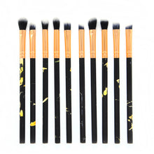 Lade das Bild in den Galerie-Viewer, 10 Marbling Makeup Brushes Eye Brush Beauty Tools
