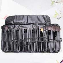 Lade das Bild in den Galerie-Viewer, 32 PCs Pink Black Log Makeup Brush Set Makeup Tools Combination
