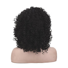 Lade das Bild in den Galerie-Viewer, Women Wig Afro Natural Black Small Tape Bangs Hair Cover W370
