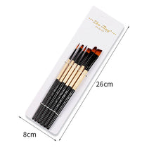 Lade das Bild in den Galerie-Viewer, 24 pcs Nylon Hair Brush Multi-Functional Watercolor Hook Line Brush Pen
