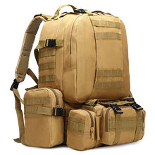 Load image into Gallery viewer, Backpack Oxford Cloth Outdoor   Hiking Bag Hiking   Four-in-One Combination
