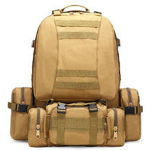Load image into Gallery viewer, Backpack Oxford Cloth Outdoor   Hiking Bag Hiking   Four-in-One Combination
