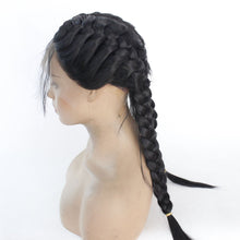 Lade das Bild in den Galerie-Viewer, Women Wig Front Lace Braid Hair Headgear W414
