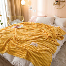 Load image into Gallery viewer, Magic Fleece Warm Blanket Flannel Thick Blanket Coral Fleece Blanket Milk Fiber
