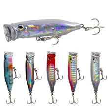Load image into Gallery viewer, 2PCs Water Impact Horn Wave Climbing Lure Fishing Bait 7cm10g with Blood Trough Hook Floating Climbing Lure
