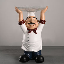 Load image into Gallery viewer, 28.5*15 * 15cm Chef Fruit Tray Home Decoration Resin Crafts
