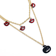 Lade das Bild in den Galerie-Viewer, 2x Halloween Xmas Christmas Gifts Decoration New Style Necklaces Pumpkin Elf Pendant
