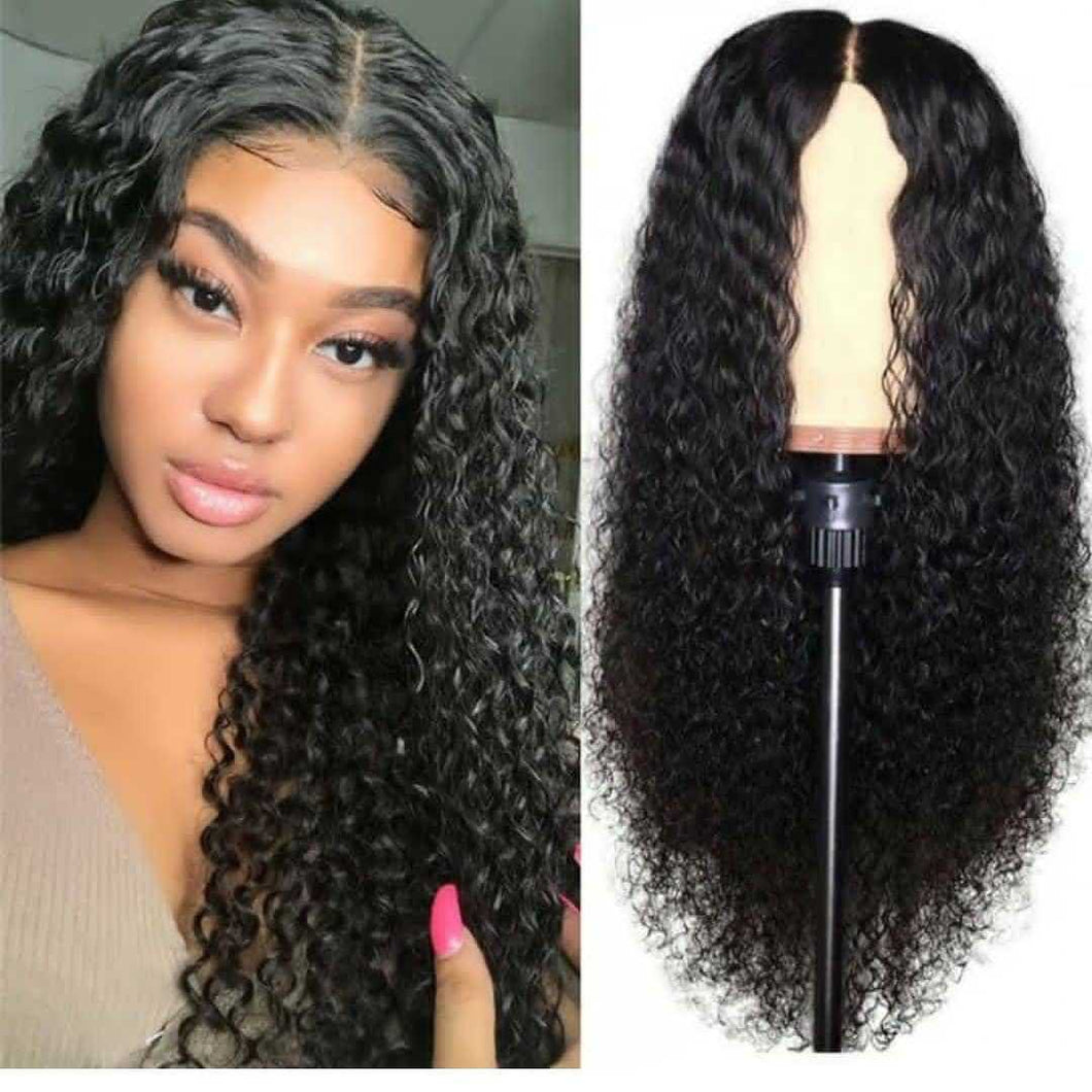 Women Wig African Small Volume Medium Long Curly Hair W423