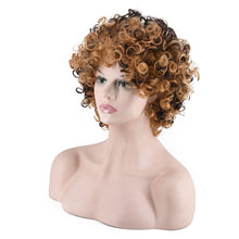 Lade das Bild in den Galerie-Viewer, Women Wig Head Cover African short  Roll High-Temperature Fiber W445
