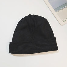 Load image into Gallery viewer, Warm Winter Knit Beanie Hats Korean Solid Color Woolen plus Size Cashmere Ear Protection Wool Unisex

