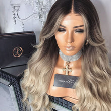 Lade das Bild in den Galerie-Viewer, Women Wig Medium Long Curly Hair Synthetic Wigs W442
