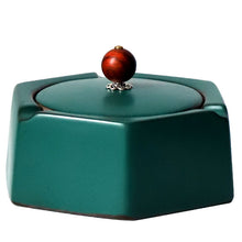 Lade das Bild in den Galerie-Viewer, Ashtray Stoneware  Ceramic Lid Home Living Room Office Multifunctional Ashtray
