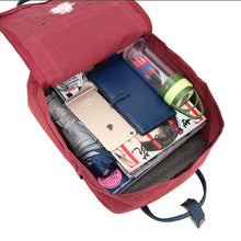 Load image into Gallery viewer, Outdoor Waterproof Fox Backpack Women's Schoolbag Men's Travel Bag Canvas
