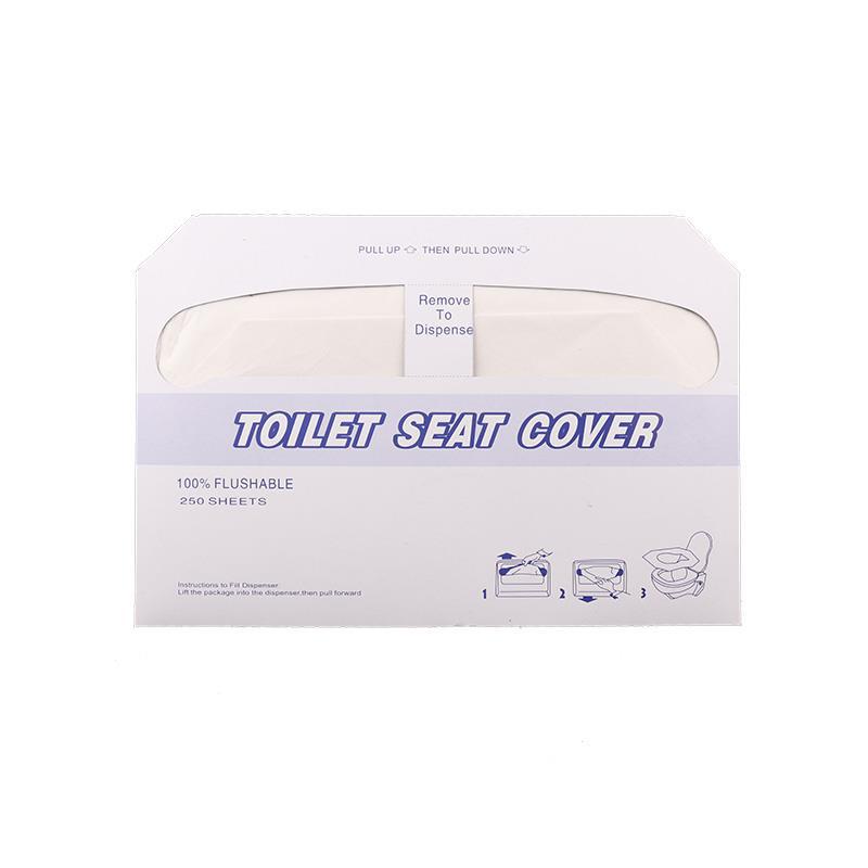 3pcs Disposable Toilet Mat Soluble Office Toilet Sanitary Toilet Seat Paper 1/2 Toilet Paper