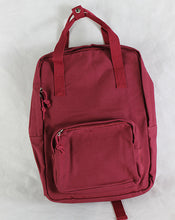 Load image into Gallery viewer, Backpack Simple  Canvas Casual  Versatile Good-looking Unisex Large Capacity Schoolbag for Male and Female Students
