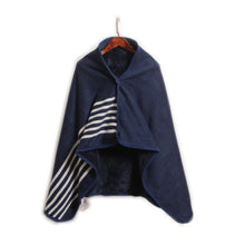 Load image into Gallery viewer, Moisture Absorption Heating and Warm-Keeping Blanket Lunch Break Leg Covering Blanket Small Blanket Lazy Button Blanket
