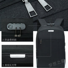Lade das Bild in den Galerie-Viewer, Backpack Rechargeable  Outdoor Gymnastic Valise School Bag
