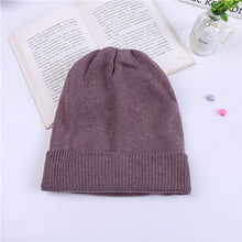 Load image into Gallery viewer, Warm Winter Knit Beanie Hats Woolen Cap Women Autumn and Winter Korean Style Postpartum Unisex
