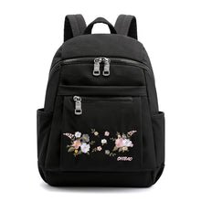 Load image into Gallery viewer, Backpack Women's Large-Capacity Embroidered  Korean College Student  Outdoor Travel
