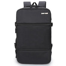 Lade das Bild in den Galerie-Viewer, Backpack Brand Logo Printing USB Rechargeable  Scalable Computer  Men's Large Capacity Travel Bag
