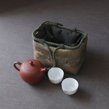 Lade das Bild in den Galerie-Viewer, Travel Bag Taiwan Cloth Bag One Pot Two Cups Large Cloth Bag Cloth Bag
