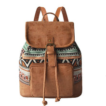 Load image into Gallery viewer, Backpack Casual  for Women Women Retro Beach   Student Shoulder Cloth shoulder bag
