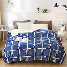 Lade das Bild in den Galerie-Viewer, Berber Fleece Blanket Solid Color Winter Thickened Velvet Blanket Single Double Blanket Double Layer Gift Blanket
