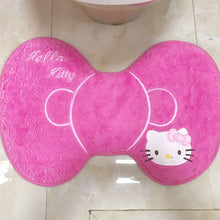 Load image into Gallery viewer, 3pcs Cute Toilet Seat Cover Household Paste Toilet Seat Thickened Fleece-Lined Toilet Seat Cover  Three-Piece Set

