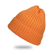 Load image into Gallery viewer, Warm Winter Knit Beanie Hats Autumn and Winter Jelly Color Men's and Women's Wool Earflaps Warm Unisex
