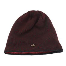 Lade das Bild in den Galerie-Viewer, Warm Winter Knit Beanie Hats  Men's Fleece-Lined Thickened Pullover Mixed Color All-Matching Woolen Ear Protection Unisex

