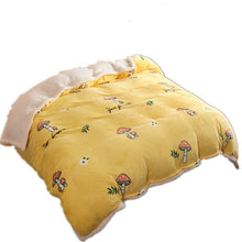 Load image into Gallery viewer, Flannel Berber Fleece Blanket Thickening Thermal Duvet Cover Double Fight Cover Blanket
