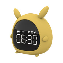 Load image into Gallery viewer, Smart Multi-Function Alarm Clock LED Display Cartoon Silicone Cute Pet Elf Night Light for Kids
