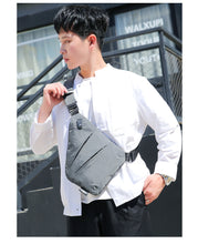 Load image into Gallery viewer, Fashion Left and Right Shoulder Men's Chest Bag, Personal Waterproof Single Shoulder Anti-Theft Package

