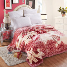Load image into Gallery viewer, Wedding Super Soft Blanket Autumn and Winter Thickening Double Layer Laschel Blanket Group Purchase Gift
