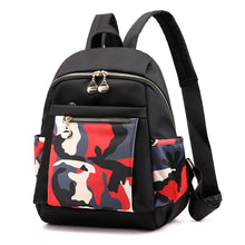 Load image into Gallery viewer, Chibao Nylon Backpack Female Personality Camouflage Double-Shoulder Backpack
