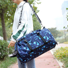 Load image into Gallery viewer, Travel Backpack Female Dry Wet Separation Lightweight Fitness Bag Men's Casual Hiking Backpack
