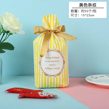 Lade das Bild in den Galerie-Viewer, 2x Halloween Xmas Christmas Gifts Decoration Ribbon Drawstring Bag Gift Candy Grocery Bag
