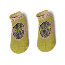 Lade das Bild in den Galerie-Viewer, 2 Pair Ladies Silicone Non-Slip Yoga Pilates Socks, Cotton Thickened Short Backless
