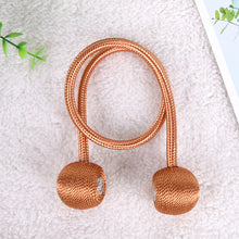 Load image into Gallery viewer, 20 Colors Creative Punch-Free Curtain Magnetic Button Earphone Magnetic Buckle Rope
