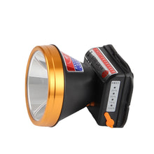 Lade das Bild in den Galerie-Viewer, Head Light Quad-Core High-Power Lithium Battery Led Super Long Endurance Rechargeable
