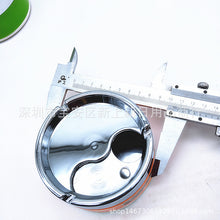 Lade das Bild in den Galerie-Viewer, Ashtray Sealed  Windproof Rotary  Plastic Inner Stainless Steel Ashtray
