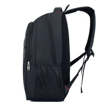 Load image into Gallery viewer, Backpack Men's  Simple Fashion Student Schoolbag Black  Computer Bag 16-Inch New
