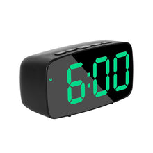 Load image into Gallery viewer, Smart Multi-Function Alarm Clock LED Display Large Font Mirror Alarm Clock Battery Plug-in Dual-Use
